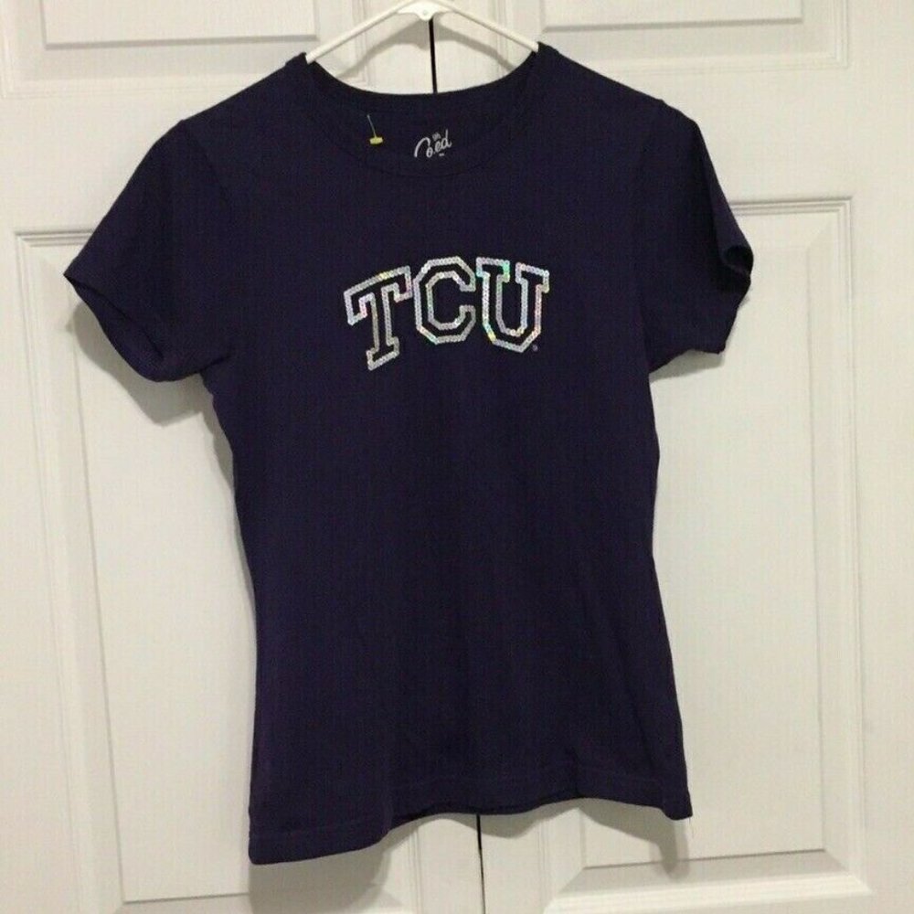 TCU Sequin T-Shirt